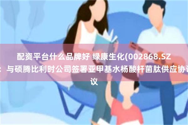 配资平台什么品牌好 绿康生化(002868.SZ)：与硕腾比利时公司签署亚甲基水杨酸杆菌肽供应协议