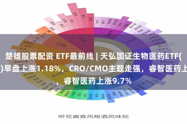 楚雄股票配资 ETF最前线 | 天弘国证生物医药ETF(159859)早盘上涨1.18%，CRO/CMO主题走强，睿智医药上涨9.7%