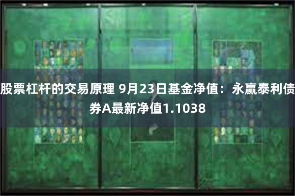 股票杠杆的交易原理 9月23日基金净值：永赢泰利债券A最新净值1.1038